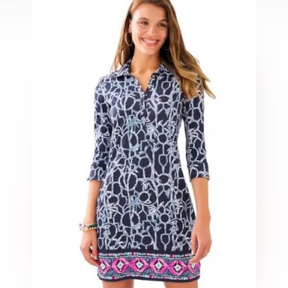 Lilly Pulitzer -High Tide Navy - Picture 3 of 7
